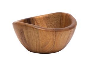 LIPPER ACACIA SET 4 WAVY BOWLS LIPPER ACACIA SET 4 WAVY BOWLS