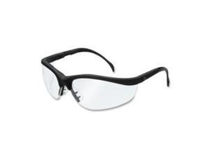Crews Klondike Safety Glasses Matte Black Frame Clear Lens KD110 Crews Klondike Safety Glasses Matte Black Frame Clear Lens KD110