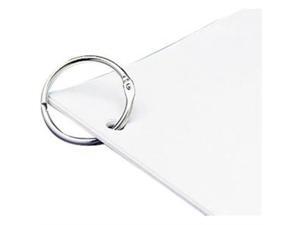 Book Ring, 1-1/2" Diameter, 100/BX, Silver Book Ring, 1-1/2" Diameter, 100/BX, Silver