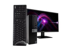 Refurbished: Dell OptiPlex 7050 Desktop Computer PC, 3.20 GHz Intel i5 Quad Core Gen 6, 8GB DDR4 RAM, 1TB Hard Disk Drive (HDD) SATA Hard Drive, Windows 10 Professional 64bit