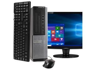 Dell OptiPlex 7010 Desktop Computer PC, 3.40 GHz Intel i7 Quad Core Gen 3, 8GB DDR3 RAM, 500GB SATA Hard Drive, Windows 10 Home 64 bit, 19” Screen