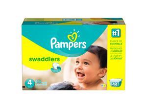 Pampers Swaddlers Diapers Economy Pack Size 4 - 144 ct.