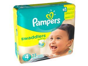 Pampers Swaddlers Diapers Size 4 23 ea