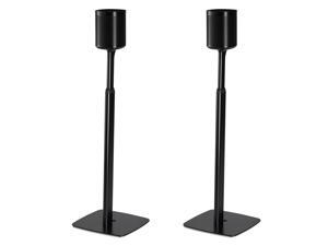 Flexson Adjustable Floorstands for Sonos One or PLAY:1 - Pair (Black) Flexson Adjustable Floorstands for Sonos One or PLAY:1 - Pair (Black)