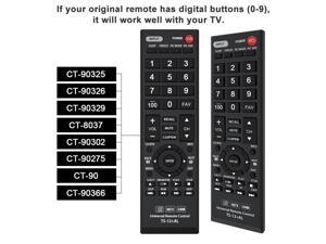 New Remote CT-8037 CT8037 CT 8037 for Toshiba 40L3400UC 40L3400 65L5400 50L3400U 
