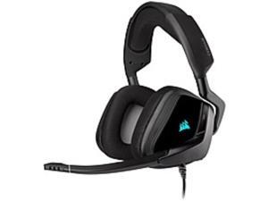 Corsair VOID RGB ELITE USB Premium Gaming Headset with 7.1 Surround Sound - Carbon - Stereo - USB, Mini-phone (3.5mm) - Wired - 32 Ohm - 20 Hz - 30 kHz - Over-the-head - Binaural - Circumaural - ... Corsair VOID RGB ELITE USB Premium Gaming Headset with 7.1 Surround Sound - Carbon - Stereo - USB, Mini-phone (3.5mm) - Wired - 32 Ohm - 20 Hz - 30 kHz - Over-the-head - Binaural - Circumaural - ...