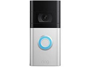 Ring 53-026135 1080p Video Doorbell 4 - Cloud Storage - Water Resistant - Wi-Fi - 2-Way Audio - Alexa - USB - Satin Nickel