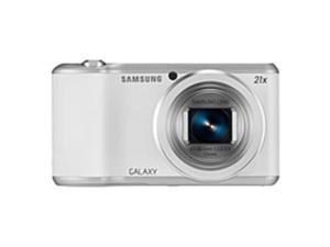 Samsung Galaxy EK-GC200 16.3 Megapixel Compact Camera - White - 4.8" Touchscreen LCD - 16:9 - 21x Optical Zoom - Optical (IS) - 4608 x 3456 Image - 1920 x 1080 Video - HDMI - PictBridge - HD Movie ... Samsung Galaxy EK-GC200 16.3 Megapixel Compact Camera - White - 4.8" Touchscreen LCD - 16:9 - 21x Optical Zoom - Optical (IS) - 4608 x 3456 Image - 1920 x 1080 Video - HDMI - PictBridge - HD Movie ...