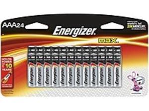 ENERGIZER Max 1.5V AAA Alkaline Battery, 24-pack ENERGIZER Max 1.5V AAA Alkaline Battery, 24-pack