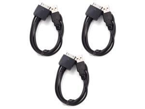 3-Pack - Replacement Zune HD Sync Cable for Microsoft MP3 Media Player USB 4GB 8GB 16GB 30GB 80GB 120GB 3-Pack - Replacement Zune HD Sync Cable for Microsoft MP3 Media Player USB 4GB 8GB 16GB 30GB 80GB 120GB