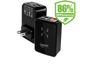 Arctic Home Charger 4500 4 port USB charger Model APWCH-AC030-GBA01 Arctic Home Charger 4500 4 port USB charger Model APWCH-AC030-GBA01