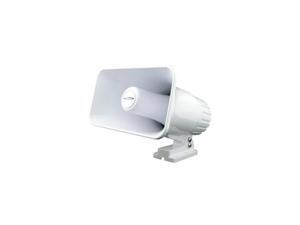 SPECO TECH SPC12RP Speco 4" x 6" Weatherproof PA Speaker Horn - White SPECO TECH SPC12RP Speco 4" x 6" Weatherproof PA Speaker Horn - White