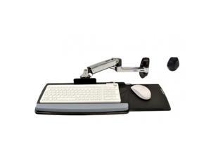 ERGOTRON 45-246-026 LX Wall Mount Keyboard Arm - Keyboard/mouse arm mount tray - polished aluminum