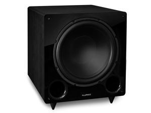 Fluance DB12 12-inch Low Frequency Ported Front Firing Powered Subwoofer for Home Theater & Music (Black)