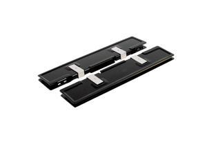 Unique Bargains 2 x Aluminum Heatsink Shim Spreader Cooler Cooling for DDR RAM Memory