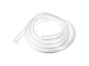12.5mm THICK WALL CLEAR PVC TUBING PLASTIC FLEXIBLE WATER HOSE PIPE TUBE 1/2" 