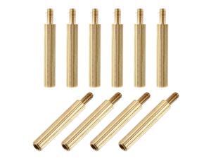 M2x17mm+4mm Male-Female Brass Cylinder Knurled PCB Motherboard Spacer Standoff for FPV Drone Quadcopter, Computer & Circuit Board 60pcs M2x17mm+4mm Male-Female Brass Cylinder Knurled PCB Motherboard Spacer Standoff for FPV Drone Quadcopter, Computer & Circuit Board 60pcs