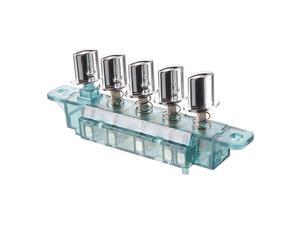 MQ165 AC 250V 4A 5 Pushbutton Piano Type Key Board Switch for Kitchen Hood MQ165 AC 250V 4A 5 Pushbutton Piano Type Key Board Switch for Kitchen Hood