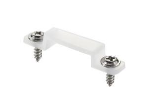 LED Strip Mounting Brackets, Fixing Clips Clamps Holder for 5050 LED Strip with Screws, for 12mm Wide Waterproof LED Strip, Translucent Silicone, Pack of 100 LED Strip Mounting Brackets, Fixing Clips Clamps Holder for 5050 LED Strip with Screws, for 12mm Wide Waterproof LED Strip, Translucent Silicone, Pack of 100