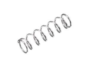 7mmx0.7mmx25mm 304 Stainless Steel Compression Spring 11.8N Load Capacity 20pcs 7mmx0.7mmx25mm 304 Stainless Steel Compression Spring 11.8N Load Capacity 20pcs