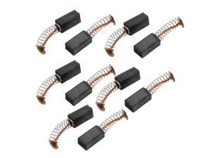 5 Pairs 12x6x5mm Carbon Brushes Power Tool for Electric Hammer Drill Motor 5 Pairs 12x6x5mm Carbon Brushes Power Tool for Electric Hammer Drill Motor