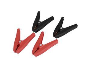 Plastic Insulated Handle 380V 90A Alligator Car Battery Clip Test Clamp 4Pcs Plastic Insulated Handle 380V 90A Alligator Car Battery Clip Test Clamp 4Pcs