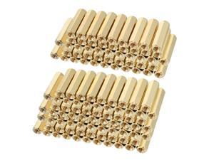 Unique Bargains 120pcs Brass Straight PCB Pillar Female Thread Hex Standoff Spacer M3x5x16mm Unique Bargains 120pcs Brass Straight PCB Pillar Female Thread Hex Standoff Spacer M3x5x16mm