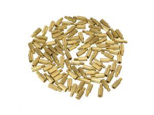 Unique Bargains 100pcs M2 6+3mm Female Male Thread Brass Round Standoff Spacer Screw PCB Pillar Unique Bargains 100pcs M2 6+3mm Female Male Thread Brass Round Standoff Spacer Screw PCB Pillar
