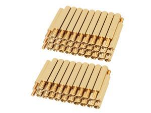 Unique Bargains 100pcs M3 19+6mm Female Male Thread Brass Hex Standoff Spacer Screws PCB Pillar Unique Bargains 100pcs M3 19+6mm Female Male Thread Brass Hex Standoff Spacer Screws PCB Pillar
