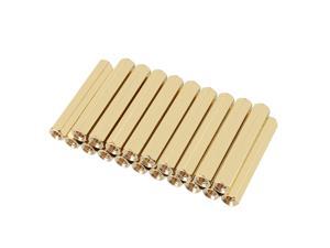 Unique Bargains 20pcs Brass Straight PCB Pillar Female Thread Hex Standoff Spacer M3x5x35mm Unique Bargains 20pcs Brass Straight PCB Pillar Female Thread Hex Standoff Spacer M3x5x35mm
