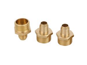 M22 M14 Male Thread Pressure Washer Fittings Brass Quick Coupler Connector 3pcs M22 M14 Male Thread Pressure Washer Fittings Brass Quick Coupler Connector 3pcs