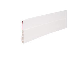 Door Sweep Weather Stripping Bottom Seal Strip 2" Width x 36" Length White Door Sweep Weather Stripping Bottom Seal Strip 2" Width x 36" Length White