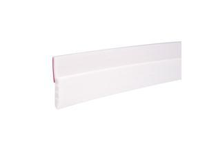 Door Sweep Weather Stripping Bottom Seal Strip 1.6" Width x 39" Length White Door Sweep Weather Stripping Bottom Seal Strip 1.6" Width x 39" Length White