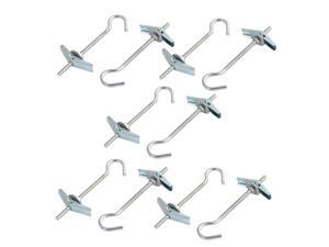 5Pcs M5x90mm Carbong Steel Toggle Anchor Eye Screw Hook Washer Nut Assortment 
