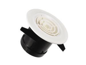 3 Inch Air Vent Circular ABS Louver White Grille Cover Adjustable Exhaust Vent Fit for Bathroom Office Kitchen Ventilation 3 Inch Air Vent Circular ABS Louver White Grille Cover Adjustable Exhaust Vent Fit for Bathroom Office Kitchen Ventilation