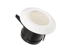 3 Inch Air Vent Circular ABS Louver White Grille Cover Exhaust Vent Fit for Bathroom Office Kitchen Ventilation 3 Inch Air Vent Circular ABS Louver White Grille Cover Exhaust Vent Fit for Bathroom Office Kitchen Ventilation