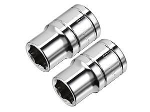 2Pcs 3/8-inch Drive 10mm Cr-V 6-Point Shallow Socket 2Pcs 3/8-inch Drive 10mm Cr-V 6-Point Shallow Socket