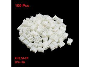 2.54mm XH2.54-2P Connector Kit Pin Housing 2Pin 3A ,100pcs 2.54mm XH2.54-2P Connector Kit Pin Housing 2Pin 3A ,100pcs
