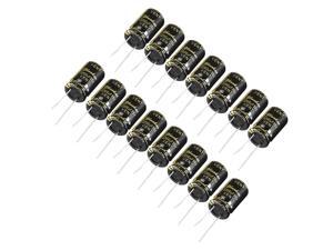 Aluminum Radial Electrolytic Capacitor 2200uF 35V Life 16 x 26 mm Black 15pcs Aluminum Radial Electrolytic Capacitor 2200uF 35V Life 16 x 26 mm Black 15pcs