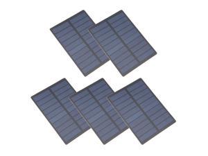 5Pcs 1.3W 5V Small Solar Panel Module DIY Polysilicon for Toys Charger
