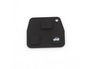3 Button Car Auto Remote Key Fob Rubber Pad for Toyota Avensis Corolla Lexus Rav4