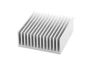 Aluminium Sink Cooling Fin Heatsink Silver Tone 50mm x 50mm x 20mm Aluminium Sink Cooling Fin Heatsink Silver Tone 50mm x 50mm x 20mm