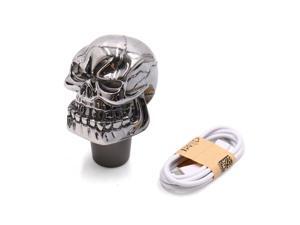 Skull Head Design Colorful LED Light Manual Gear Shift Knob Lever for Car Skull Head Design Colorful LED Light Manual Gear Shift Knob Lever for Car