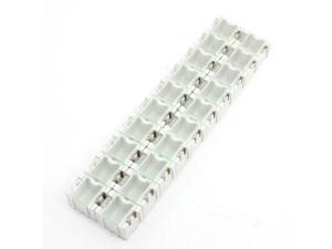 Unique Bargains Off White 20 Blocks SMT SMD Electronic Components Storage Box Case Unique Bargains Off White 20 Blocks SMT SMD Electronic Components Storage Box Case