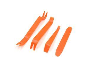 Auto Car Plastic Audio Dismantle Kit Removal Installer Pry Tool Orange 4 in 1 Auto Car Plastic Audio Dismantle Kit Removal Installer Pry Tool Orange 4 in 1