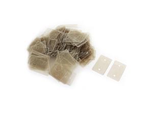 Unique Bargains 300Pcs 24mmx39mmx0.12mm Mica Insulator Insulation Sheet Unique Bargains 300Pcs 24mmx39mmx0.12mm Mica Insulator Insulation Sheet