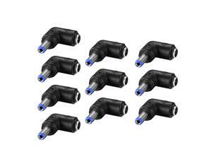 DC Power Connector 90 Degree Right Angle 5.5mm x 2.1mm Male to Female Coupler Adapter Converter 10Pcs DC Power Connector 90 Degree Right Angle 5.5mm x 2.1mm Male to Female Coupler Adapter Converter 10Pcs