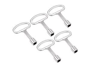 Drawer Cabinet Security 5mm Double Barb Spanner Key 54mm Long 5pcs