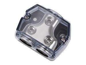 2 Way Power Distribution Block 0 Gauge In 0 Gauge Out Amp Power Ground Distributor for Car Audio Splitter 2 Way Power Distribution Block 0 Gauge In 0 Gauge Out Amp Power Ground Distributor for Car Audio Splitter