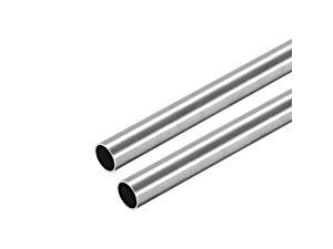 Round Stainless Steel Tube 304 6 mm OD 0.8 mm Wall Thickness 250 mm Length Straight Seamless Tube 2 Pieces Tube 